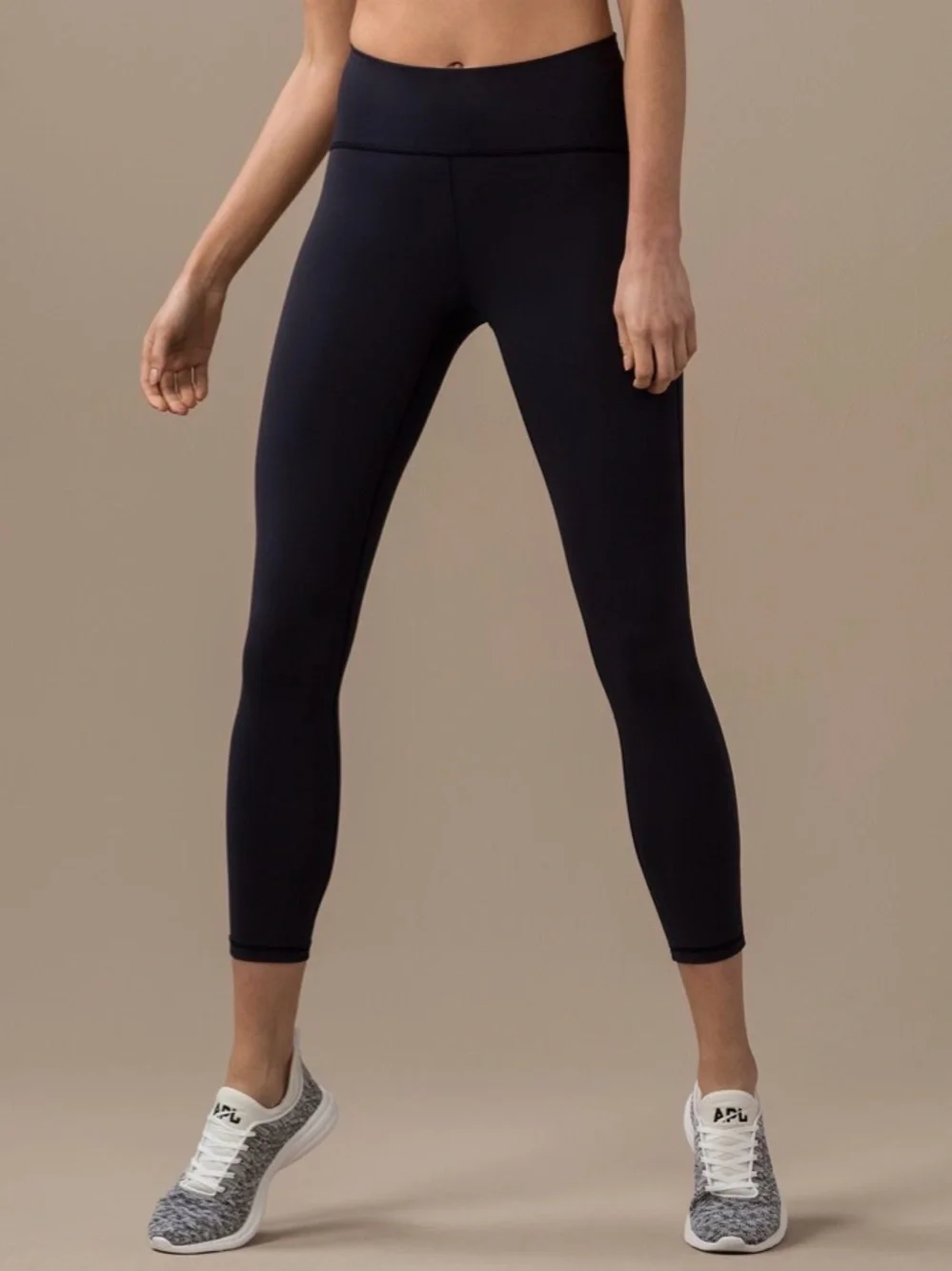 lululemon athletica Train Time 7/8 Leggings 25” Midnight Navy Size 4